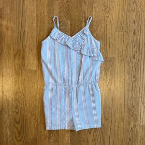 Vineyard Vines Blue and White Striped Kids One Piece